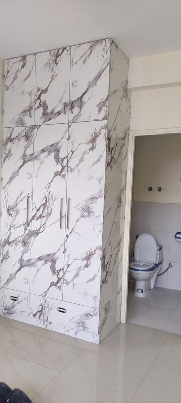 Bathroom in 3 BHK Builder Floor at Pyramid Pride, Sector 76 – for Rent