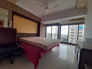 Bedroom in 4 BHK Apartment at Gokuldham Complex, Goregaon East – for Rent