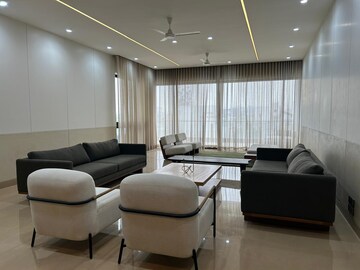 Living Room in 4 BHK Apartment at Kasturi The Balmoral Estate, Baner – for Rent