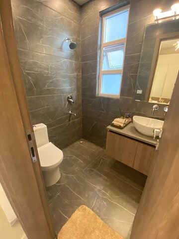 Bathroom in 2.5 BHK Builder Floor at M3M Soulitude, Sector 89 – for Rent
