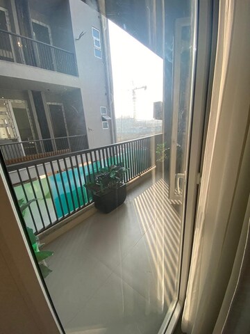 Balcony in 2.5 BHK Builder Floor at M3M Soulitude, Sector 89 – for Rent