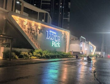 Swimming Pool in 4 BHK Apartment at Aparna Luxor Park, Kondapur – for Rent