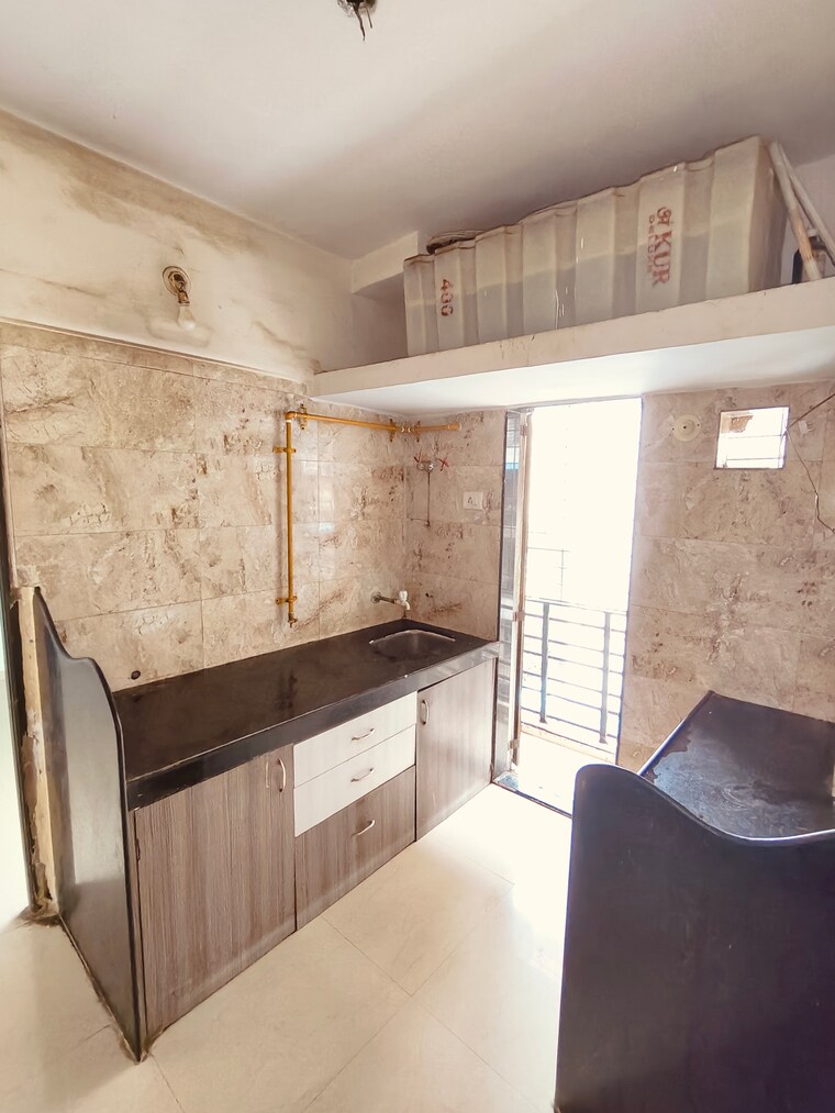 Kitchen, dharti-orange-heights 1.5 Bedroom 625 Sq.Ft. Apartment In Morya Nagar Palghar 8930761