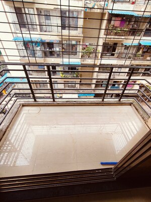 Balcony in 1.5 BHK Apartment at Dharti Orange Heights, Morya Nagar – for Sale