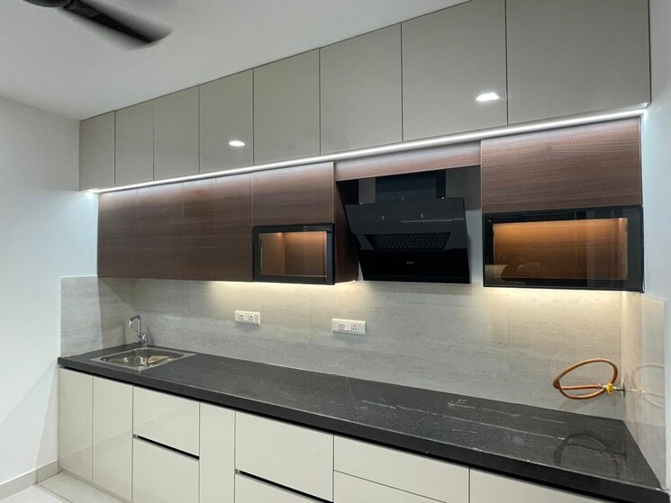 Kitchen, my-home-tarkshya 3 Bedroom 1957 Sq.Ft. Apartment In Kokapet Hyderabad 8930755