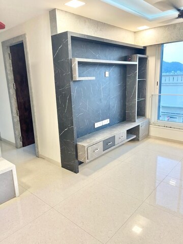 Living Room in 4 BHK Apartment at Courtyard by Narang Realty and The Wadhwa Group, Pokhran Road No Two – for Sale