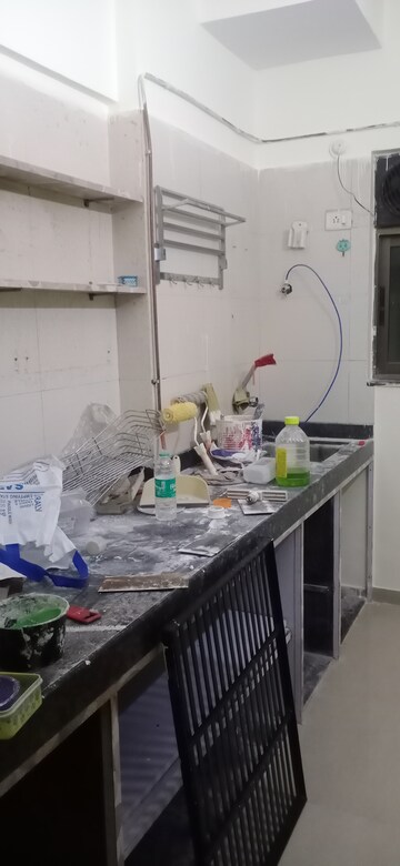 Kitchen in 1 BHK Apartment at Dosti Vihar, Samata Nagar – for Rent