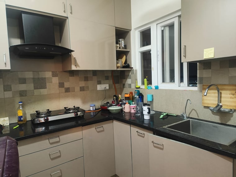 Kitchen, prestige-tranquil 3 Bedroom 1400 Sq.Ft. Apartment In Kokapet Hyderabad 8930861