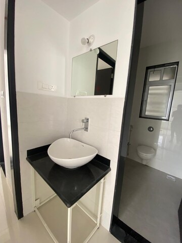 Bathroom in 3 BHK Apartment at Pethkar Siyona, Punawale – for Rent