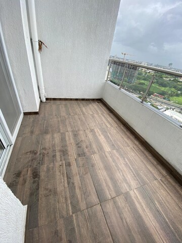 Balcony in 3 BHK Apartment at Pethkar Siyona, Punawale – for Rent