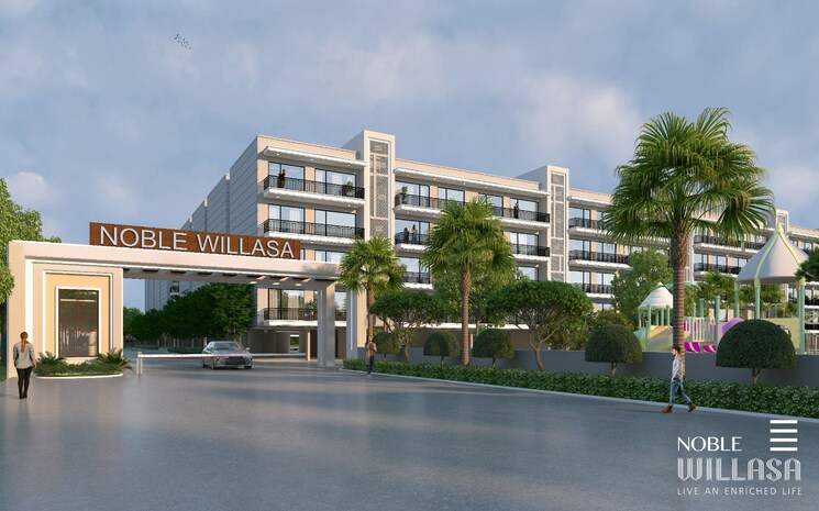 Exterior View, sector 99 3 Bedroom 2051 Sq.Ft. Builder Floor In Sector 99 Mohali 8930910
