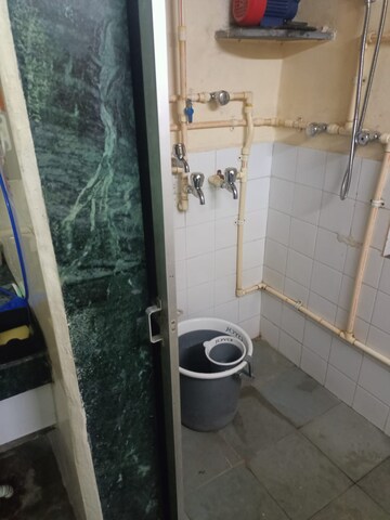Bathroom in 1 BHK Apartment at Aalap CHS Hindu Colony, Dadar East – for Rent