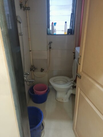 Bathroom in 1 BHK Apartment at Hindmata CHS, Dadar East – for Rent