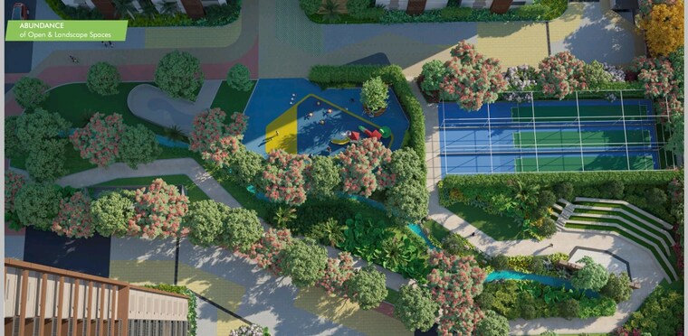 Garden, pavani-mirabilia 2 Bedroom 1050 Sq.Ft. Apartment In Whitefield Bangalore 8930955