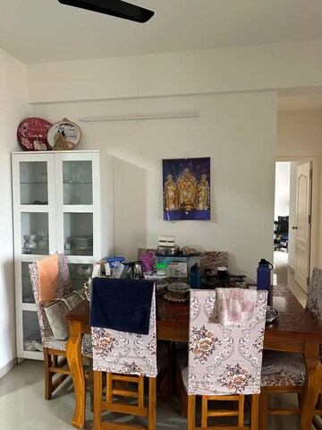 Living Room in 2.5 BHK Apartment at Goyal Orchid Piccadilly, Thanisandra Main Road – for Rent