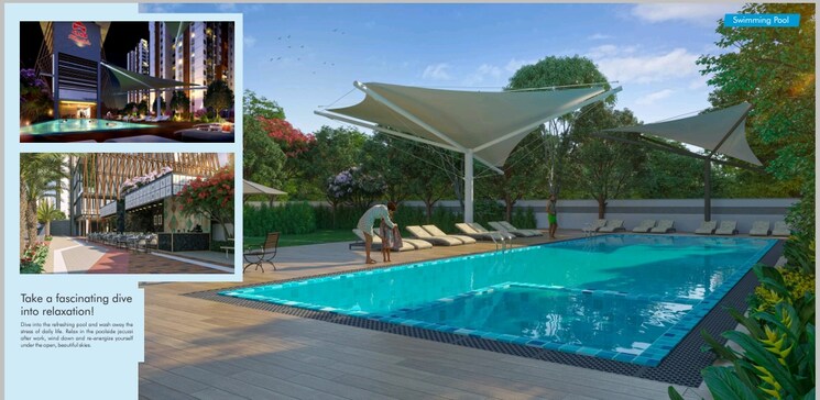 Swimming Pool, pavani-mirabilia 2.5 Bedroom 1380 Sq.Ft. Apartment In Whitefield Bangalore 8930970