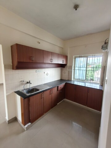 Kitchen in 3 BHK Apartment at Silver Oak Enclave, Sahakara Nagar – for Rent
