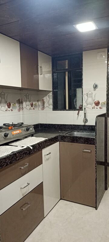 Kitchen in 1 RK Apartment at Siddhi Prabha CHS Prabhadevi, Prabhadevi – for Rent