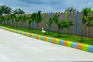  Plot – Exterior View View at Chelluru - for Sale