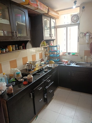Kitchen in 2 BHK Apartment at JKG Palm Resort, Raj Nagar Extension – for Rent