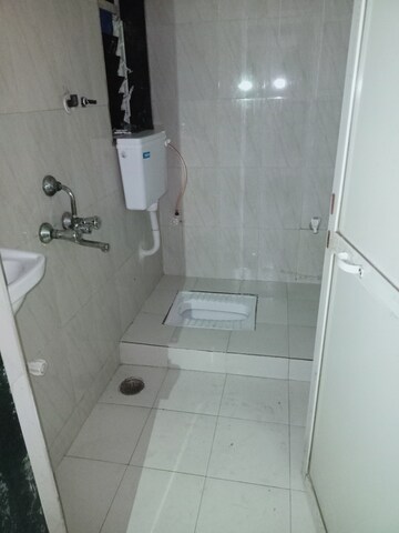Bathroom in 1 BHK Apartment at Padmavati Maheshwar Residency, Kasheli – for Rent