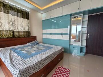 Bedroom in 1 BHK Apartment at Pashmina Waterfront, Old Madras Road – for Rent
