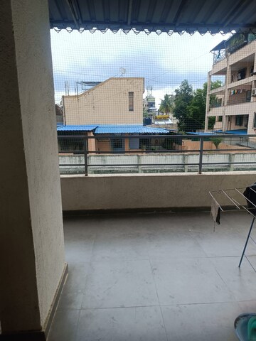 Balcony in 1 BHK Apartment at Matoshree Aradhyam, Bajirao Road – for Rent