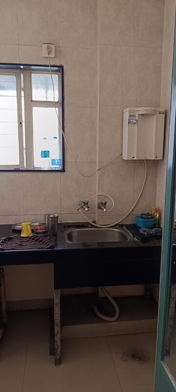 Bathroom in 1 BHK Apartment at Matoshree Aradhyam, Bajirao Road – for Rent
