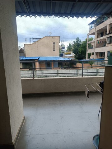 Balcony in 1 BHK Apartment at Matoshree Aradhyam, Bajirao Road – for Rent