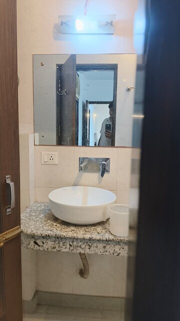 Bathroom in 2 BHK Builder Floor at Saket – for Rent