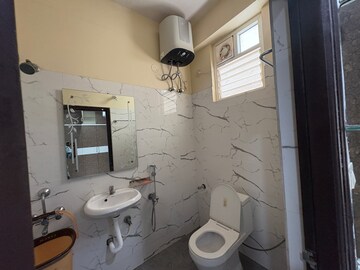 Bathroom in 3 BHK Builder Floor at Nallagandla – for Rent