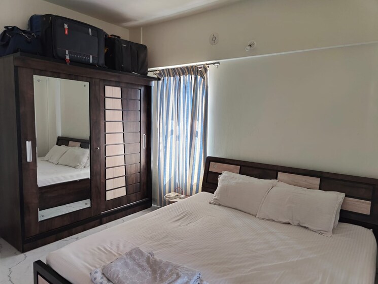 Bedroom, shree-radhe 2 Bedroom 1500 Sq.Ft. Apartment In Viman Nagar Pune 8931137