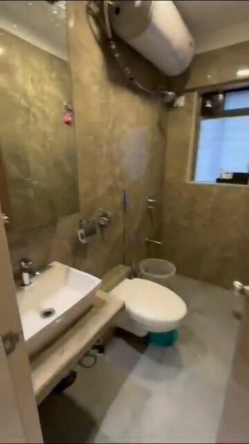 Bathroom in 2 BHK Apartment at Mamta Apartment Andheri, Andheri West – for Rent