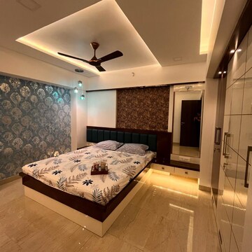 Bedroom in 2 BHK Apartment at Paranjape Schemes Crystal Towers, Someshwarwadi – for Rent
