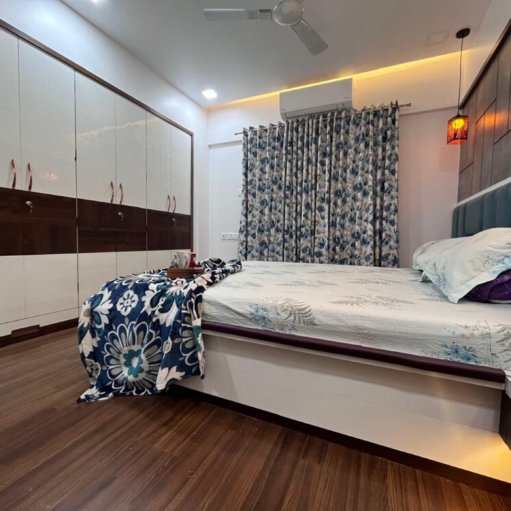 Bedroom, paranjape-schemes-crystal-towers 2 Bedroom 1005 Sq.Ft. Apartment In Someshwarwadi Pune 8931188