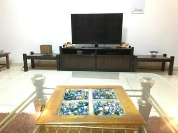 Living Room in 3 BHK Apartment at Green Park – for Rent