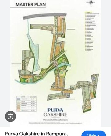  Plot For Sale in Purva Oakshire, Rampura