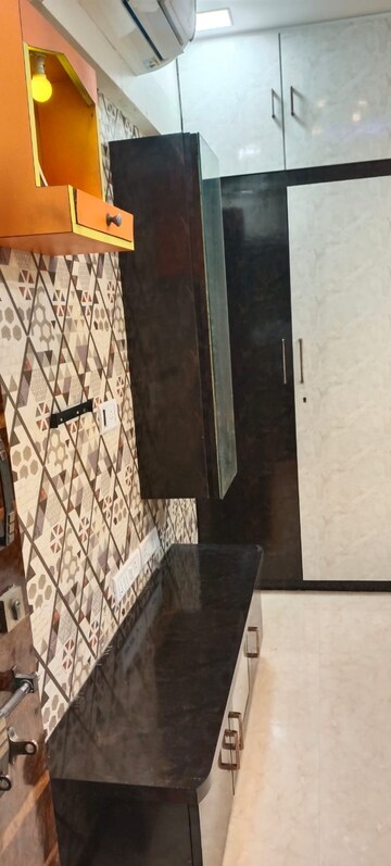 Bathroom in 1 BHK Apartment at Siddhi Prabha CHS, Prabhadevi – for Rent