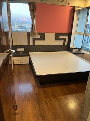 Kitchen in 4 BHK Apartment at Courtyard by Narang Realty and The Wadhwa Group, Pokhran Road No Two – for Sale