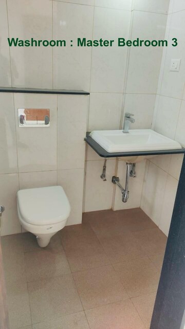 Bathroom in 3 BHK Villa at Kolte Ivy Estate, Wagholi – for Rent