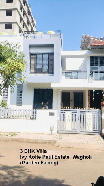 3 BHK Villa – Exterior View View at Kolte Ivy Estate, Wagholi - for Rent