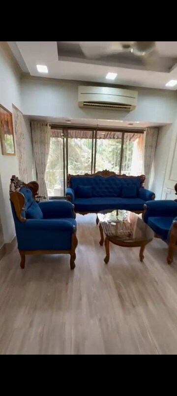 Living Room in 2 BHK Apartment at Melbourne Apartment, Andheri West – for Rent