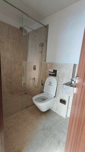 Bathroom in 3 BHK Apartment at Piramal Mahalaxmi, Mahalaxmi – for Rent