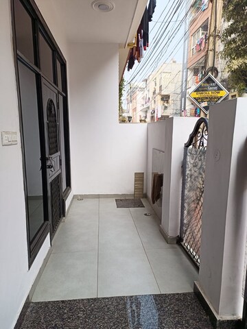Balcony in 3 BHK Builder Floor at Shakti Khand – for Rent