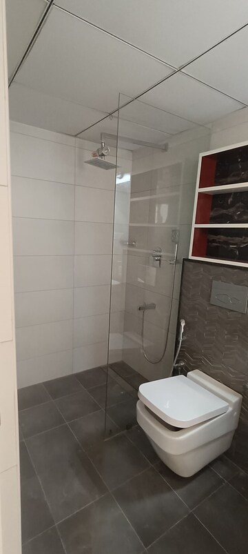 Bathroom in 2 BHK Apartment at Casagrand Boulevard, Hennur Road – for Rent