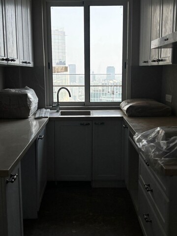 Kitchen in 3 BHK Apartment at Indiabulls Sky Forest, Lower Parel – for Rent