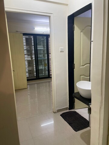 Bathroom in 2 BHK Apartment at Mahavir Heritage CHS, Kharghar Sector 35g – for Rent