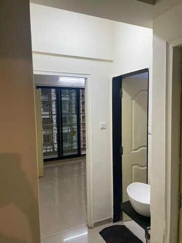 Building Lobby in 2 BHK Apartment at Mahavir Heritage CHS, Kharghar Sector 35g – for Rent
