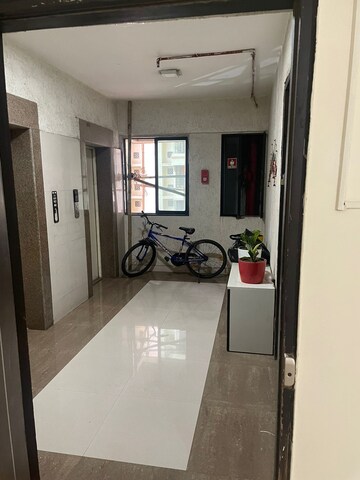 Building Lobby in 2 BHK Apartment at Mahavir Heritage CHS, Kharghar Sector 35g – for Rent