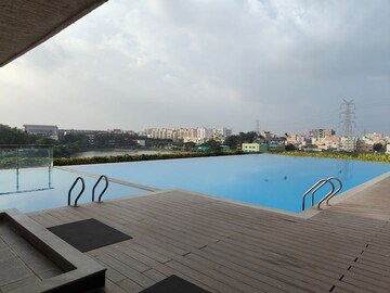Swimming Pool in 3 BHK Apartment at Pashmina Waterfront, Old Madras Road – for Rent